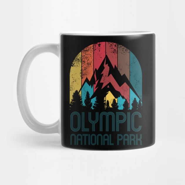 Olympic National Park Gift or Souvenir T Shirt by HopeandHobby